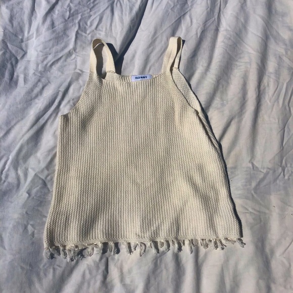 wool camisole with fringe - Picture 3 of 4